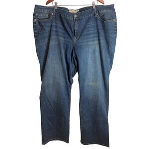 Torrid Relaxed Boot Jeans Womens Plus Size 30XT Dark Wash Stretch Bootcut New
